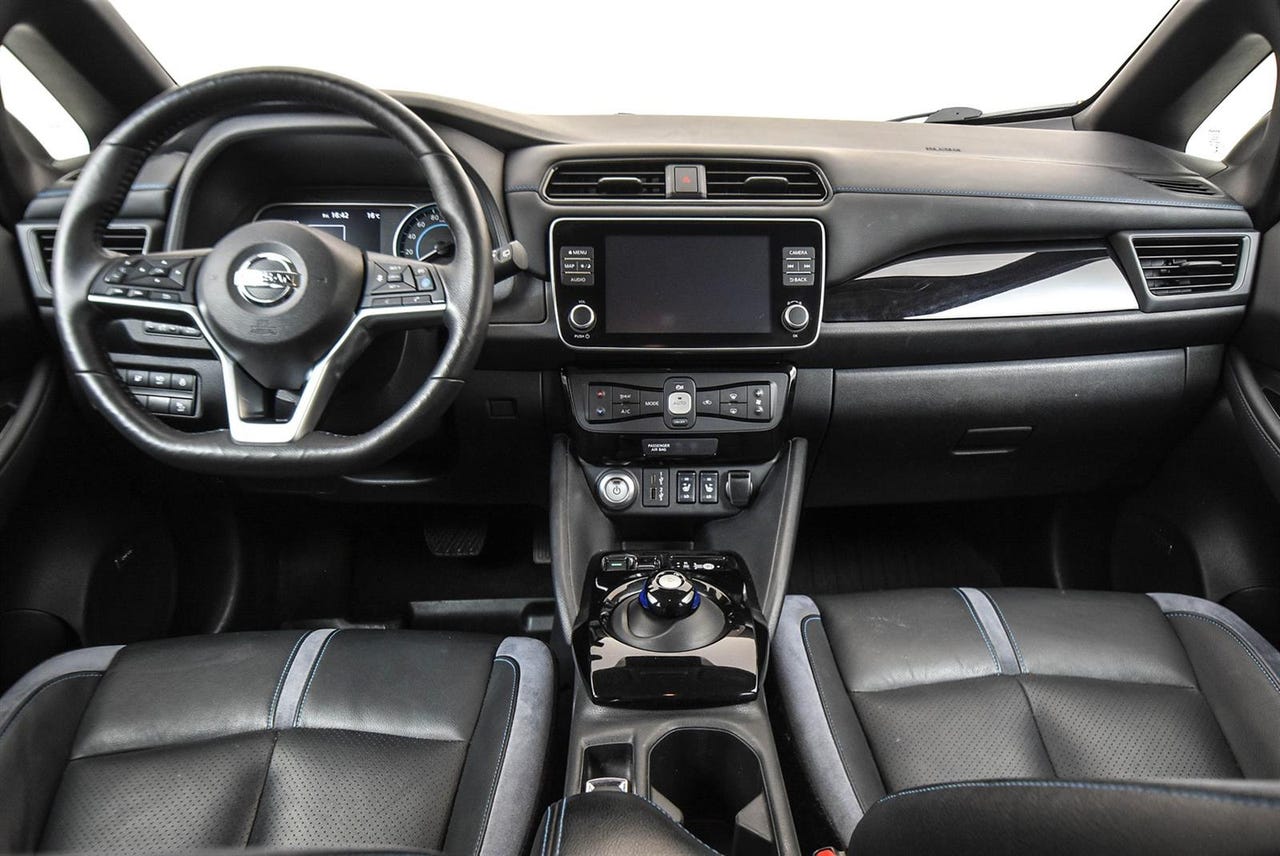 Nissan Leaf Tekna 40 kWh 2021 | Ηλεκτρικό Αυτοκίνητο με 360° Κάμερα και Δερμάτινα Καθίσματα – Image 26