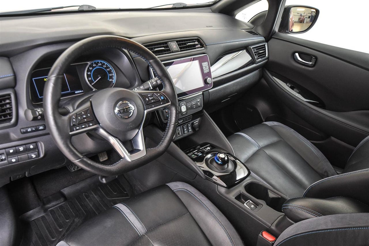 Nissan Leaf Tekna 40 kWh 2021 | Ηλεκτρικό Αυτοκίνητο με 360° Κάμερα και Δερμάτινα Καθίσματα – Image 29